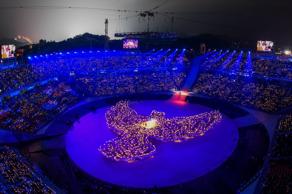 Highlights Of The Pyeongchang Olympics Opening Ceremony, In Photos