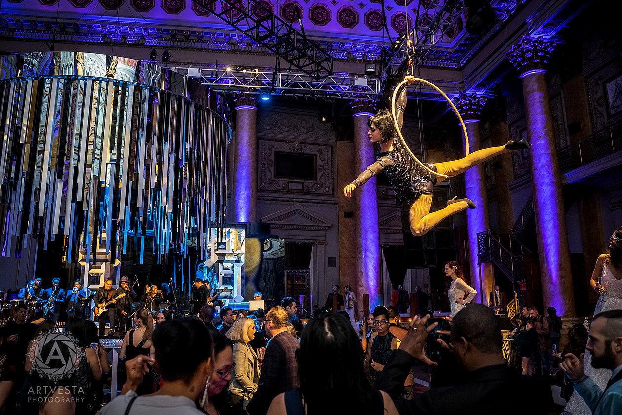 aerialartistry.com aerialist at the Capitale NYC  